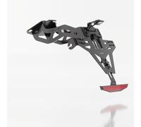 Highsider Pro Akron-RS Pro, support de plaque d immatriculation Noir Noir
