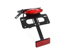 Porte Plaque Éliminateur De Garde-Boue De Moto for KTM 690 Enduro 690 SMC 690 SMCR Support De Plaque D'immatriculation Arrière Bien Rangé Licence Support de Plaque Moto(Red)