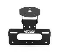 Porte Plaque Immatriculation pour CFMOTO 450NK 450SR 450SS 2022-2025 Kit De Suppression De Garde-Boue Arrière Et Support De Plaque D'immatriculation pour Moto(for 450SS)