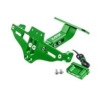 Porte Plaque Moto Accessoires pour Yamaha FZ1N FZ1S FZ1 2006-2015 Support De Plaque D'immatriculation Arrière Moto Kit De Suppression Garde-Boue Arrière(Vert)