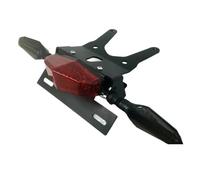 Porte-Plaque Moto Éliminateur de Garde-Boue adapté pour Honda CRF 250L 2013 - 2021, feu Stop Bien rangé, Clignotant(Red Holder)