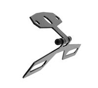 Porte Plaque Moto Support De Feu Arrière Réglable Support Plaque D'immatriculation Montage Universel Pour Motos Tout-terrain Center Moto Bien Rangé
