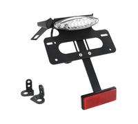 Porte-Plaque Moto Support de Plaque d'immatriculation arrière Bien rangé, adapté pour 690 Enduro 2008-2018 SMCR 2013-2018(Clear with Reflector)