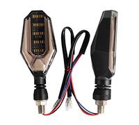 Porte Plaque Numéro Moto pour CBR 125R 954 600 F4i 650F 650R Support De Plaque D'immatriculation Lumière LED Éliminateur Garde-Boue Arrière Bien Rangé(J Light)