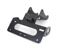 Porte Plaque Numéro Moto pour CBR1000RR ABS 2017 - 2025 SP SP2 Éliminateur Garde-Boue Arrière Bien Rangé Kit Plaque D'immatriculation avec Support Permis(Dark Grey)
