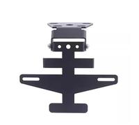Porte Plaque Numéro Moto pour CFMOTO 400NK 650NK Montage pour Éliminateur Garde-Boue Arrière Bien Rangé Support De Plaque D'immatriculation Pliable(B Turn Signal Hole)