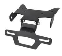 Porte Plaque Numéro Moto pour CFMOTO 700MT 2025 Éliminateur Garde-Boue Arrière Bien Rangé Lumière LED Support De Plaque D'immatriculation Pliable(Item B)