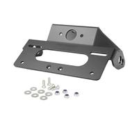Porte Plaque numéro Moto pour Grom pour MSX 125 2021-2025 Queue Arrière Bien Rangée Plaque D'immatriculation Support Cadre Support Kit D'élimination Garde-Boue Support Plaque(Without Reflector)