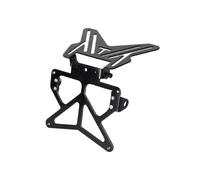 Porte Plaque Numéro Moto pour Kawasaki pour Suzuki pour Ducati Moto Fender Eliminator Support Plaque D'immatriculation Motos Kit Rangement Plaque D'immatriculation Arrière(B Style)