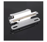 Porte Plaque Numéro Moto pour Suzuki pour DRZ400SM pour DRZ400 SM/S/E pour DR-Z DRZ400S Support De Plaque D'immatriculation De Moto Éclairage LED Éliminateur De Garde-Boue(Silver)