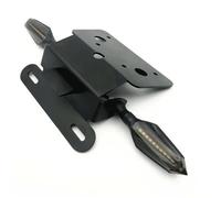 Porte Plaque Numéro Moto pour Suzuki pour GSX-S 750 pour GSR 750 2011 2012 2013 2014 2015 2016 Licence Tail Tidy Fender Eliminator LED Clignotant(Turn Signal Holder)