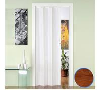 Porte pliante accordèon cerisier en pvc 88,5x214cm mod. Luciana