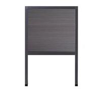 Porte pliante accordéon en accordéon pour placard - Design nid d'abeille de taille personnalisée, idéale pour la salle de bain et les solutions peu encombrantes