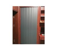 Porte Pliante Accordéon for Couloir, Porte Coulissante Sans Perçage Avec Serrure, Portes Intérieures Pliantes, Séparateur De Pièce, Cadre En Aluminium(56x80in (142x203cm))