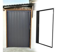 porte pliante accordéon interieur Entrepôt Portes Coulissantes Accordéon avec ommercial Cloisons Rétractables Parois de Séparation pour Préserver L'intimité Des Pièces(106x203cm/41.7x80in)