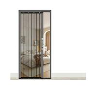 Porte Pliante accordéon Porte Pliante Chambre Cadre Aluminium, Porte Rétractable Panneau Moustiquaire Inox, Accordéon Entrée Balcon Maison Usage