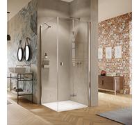 HÜPPE Solva Porte pliante, pour niche, pour paroi latérale, S20603123321, S20603