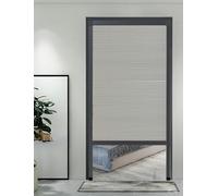 Porte pliante coulissante en nid d'abeille sans perçage, porte accordéon personnalisable for cuisine, placard, chambre, salon, cloison de séparation rétractable(68x80in/173x203cm)