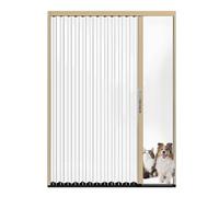 Porte Pliante Coulissante Intérieure Transparente sans Perçage avec Verrou, Cadre Alu et Panneau Acrylique, Séparateur de Pièce Accordéon Extensible sur Mesure pour Cuisine, Salle de Bain