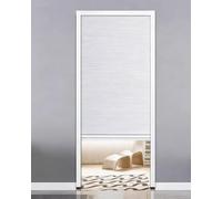 Porte pliante en accordéon, Porte en accordéon sans perçage, porte coulissante pliante, cloison de à moustiquaire interne blanche(120x190cm (47.2x74.8in))