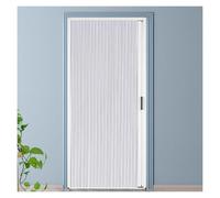 Porte pliante en nid d'abeille sans perçage, porte coulissante accordéon peu encombrante pour la maison et séparateur de pièce