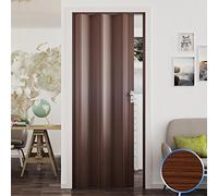 Porte Pliante en PVC Noyer mansonia accordèon 88,5x214cm Mod. Luciana