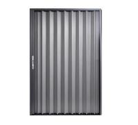 Porte Pliante Intérieure En Alliage D'aluminium, Porte Accordéon | Installation facile, personnalisation large et élevée, protection de la vie privée, avec serrure(LEFT_130X185CM)
