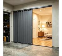 Porte Pliante Verrouillable En Accordéon/portes Coulissantes De Séparation De Pièce Avec Cadre En Aluminium For Entrepôt/cuisine/garde-manger/hangar(42X80in (107x203cm))