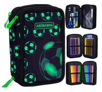 Porte-plume à trois compartiments avec accessoires Jumbo Neo Football Astrabag Astra