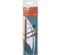 Porte-Plume - Calligraphie - 3 Plumes En Métal De Rechange - Brause