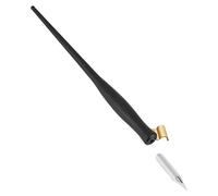 Porte-plume de stylo de calligraphie, stylo plume de calligraphie oblique anglaise Comic Dip Speedball porte-plume de stylo en plastique avec bride en métal amovible noir