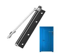 Porte Plus Acier Inoxydable - Solution D'amortisseur De Porte Automatique | Auto-clôture Du Ressort Fonction Silencieuse Plus Proche, Tampon Hydraulique | Mécanisme De Clôture De Porte Réglable Pour L