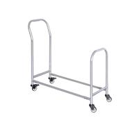 Porte-pneus avec roues et poignée, grand support de rangement de pneus robuste, support de jante mobile en métal