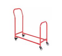 Porte-pneus avec roues et poignée, grand support de rangement de pneus robuste, support de jante mobile en métal
