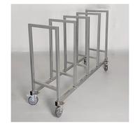 Porte-pneus mobile robuste avec roues pour un transport facile, organise efficacement les grands pneus dans les garages et les ateliers de réparation
