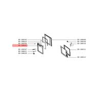 PORTE+POIGNEE BLANC POUR PETIT ELECTROMENAGER ROWENTA - SS-188691