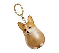 Porte-Poils de Chien en Porte-Clés | Pendentif Mémoire Poils Chien pour Porte-Clés | Mignon pour Sacs et Voiture Cadeau pour Voyage Quotidien