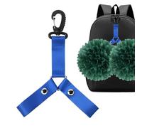 Porte-pompons pour sac de danse - Étiquette d'équipe de pom-pom girl, support de pompon, pour filles, compétition, équipe, événement, activités scolaires, danse