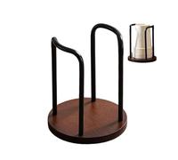Porte- portable, longue tige antidérapante, organisateur peu encombrant de 18 pouces avec prise sécurisée, support d'armoire en acier avec finition lisse, étagère murale de cuisine, salle à ma