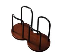 Porte- portable, longue tige antidérapante, organisateur peu encombrant de 18 pouces avec prise sécurisée, support d'armoire en acier avec finition lisse, étagère murale de cuisine, salle à ma