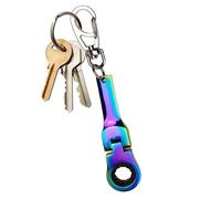 Porte - Porte-porte-clés, touche sculptée | Mini Spanner Réglable Flex Head Cintre Automobile Part Accessoire Bouton Organisateur Garage Outil pour mécanicien passionné