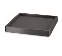 Prosperplast Sauveuse mobile carrée Planteuse sur roues 292x292x57 mm Anthracite