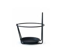 Louis Moulin Essentis Porte-Pots Soucoupe Mural Noir Ø 16-18cm