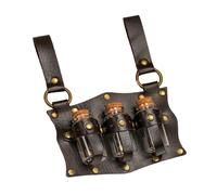 Porte-potion médiéval en liège pour bouteille de potion Cosplay Ceinture historique pour jeux de rôle Renaissance et fantaisie