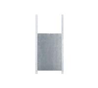 Porte poulailler coulissante Alu 22 33 cm Taille S