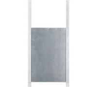 Porte Poulailler Coulissante - Kerbl - Alu - 22 X 33 Cm - Taille S