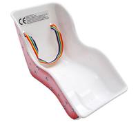PORTE POUPEE BLANC AVEC FIXATION AV-AR