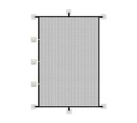 Porte pour Chat Intérieur | Barrière Amovible pour Animaux De Compagnie - Sécurité Filet Pliable Clôture Animaux Enfant Sécurisé pour Chaton Lapin Cuisine Salon Couloir Porche