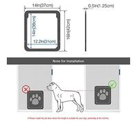 Porte pour Chien pour Porte Moustiquaire, Porte pour Chien Empreintes de Pattes de Chien Porte Moustiquaire pour Chien avec Empreintes de Pattes de Chien Porte pour Chien Chien