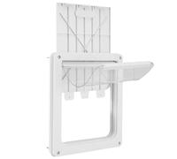 Porte pour Chiens et Chats : Tunnel réglable, Panneau sûr léger | Trappe d'accès Taille Multiple pour la Maison, Les entrées, la Cour, etc